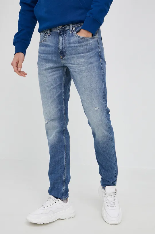 Rifle Calvin Klein Jeans modrá