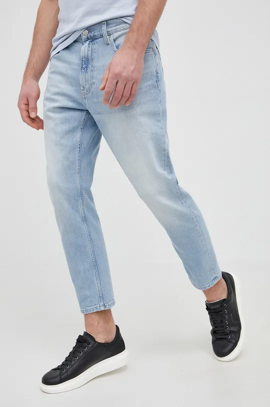 μπλε Calvin Klein Jeans - τζιν παντελόνι Ανδρικά