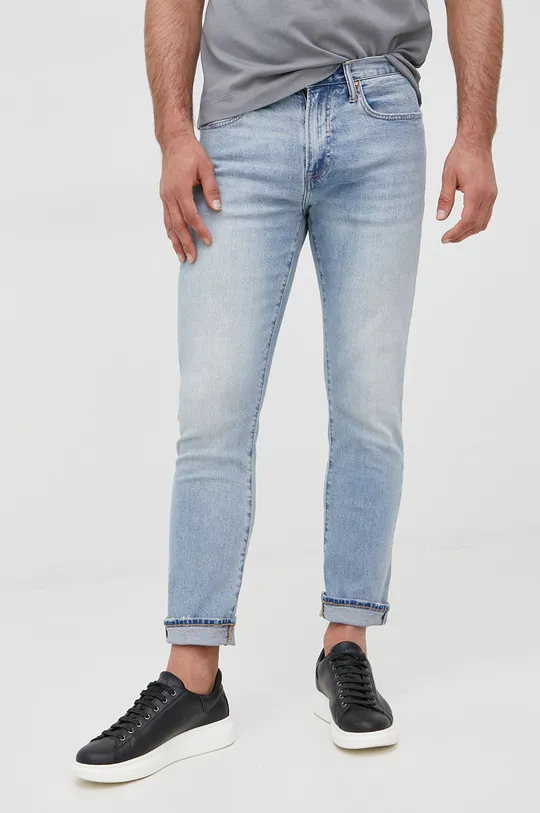 niebieski GAP jeansy Męski