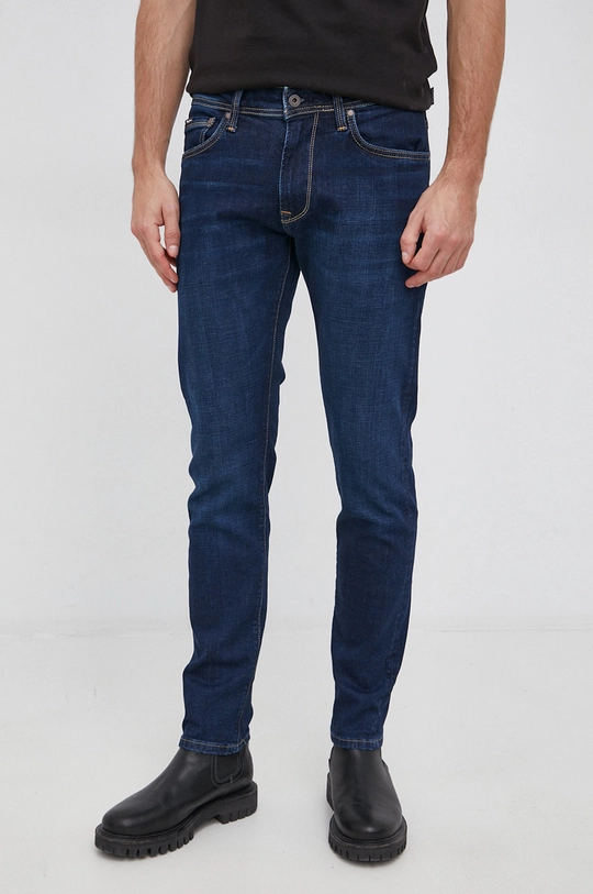 Pepe Jeans Jeansy Stanley granatowy