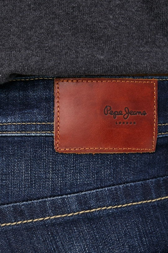 tmavomodrá Rifle Pepe Jeans Cash