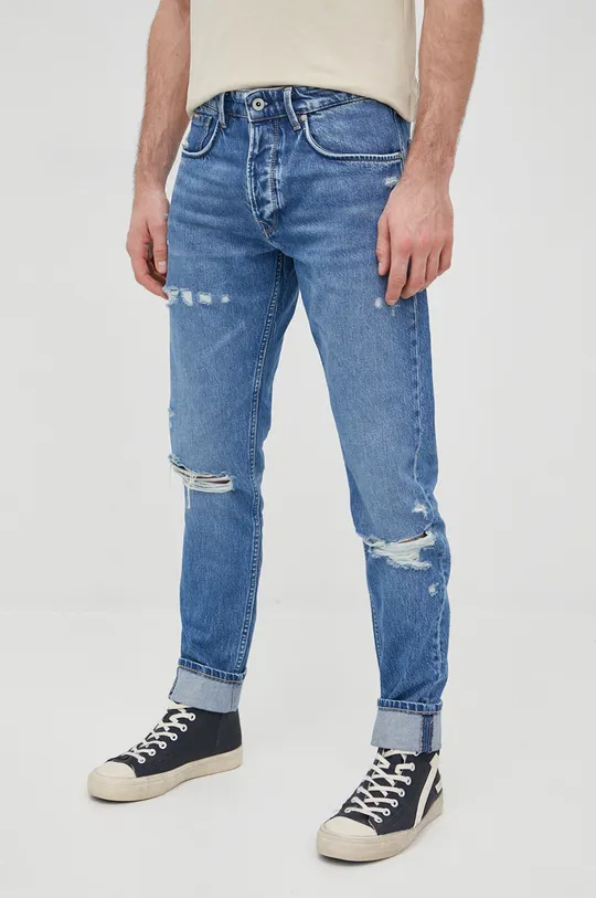 μπλε Τζιν παντελόνι Pepe Jeans Callen Crop Ανδρικά