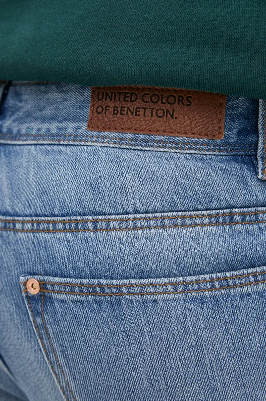 niebieski United Colors of Benetton jeansy