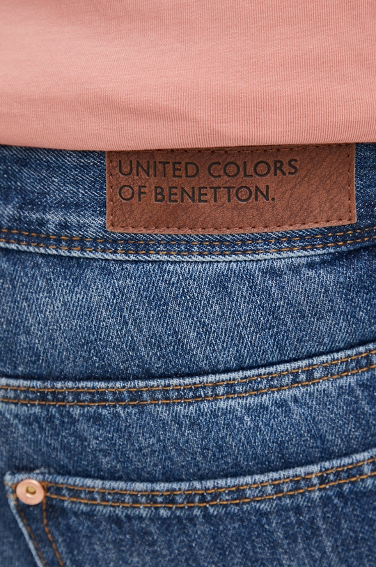 granatowy United Colors of Benetton jeansy