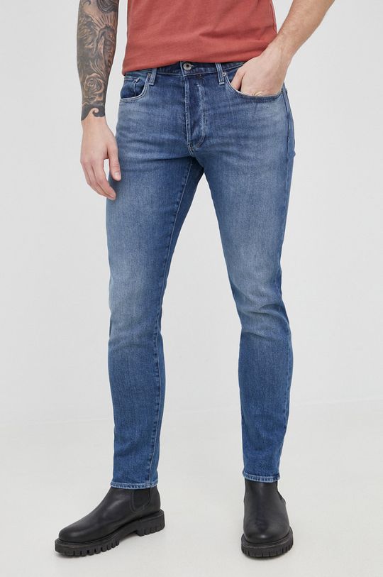 albastru G-Star Raw jeansi De bărbați