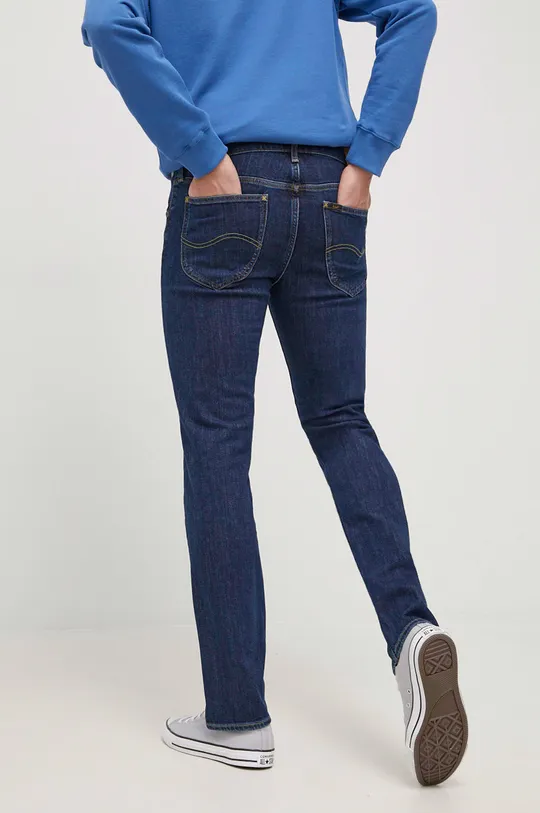 Lee jeansy DAREN ZIP FLY DEEP DARK STONE 90 % Bawełna, 2 % Elastan, 8 % Elastomultiester