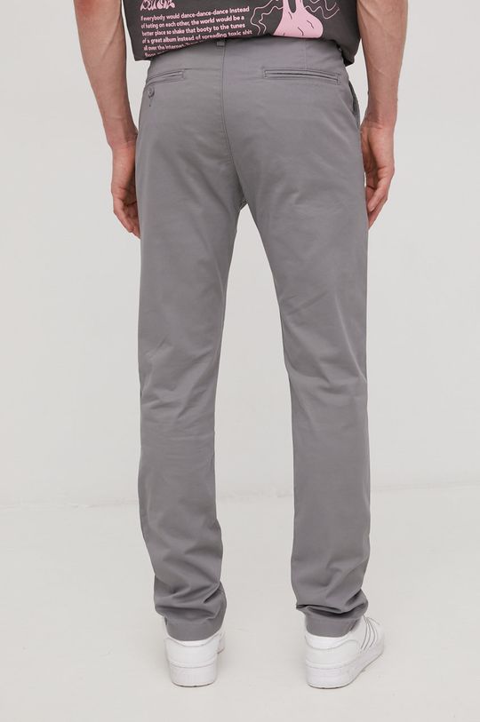 Kalhoty Lee Slim Chino Steel Grey  98% Bavlna, 2% Elastan