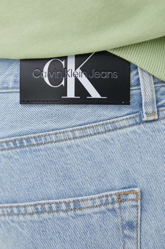 niebieski Calvin Klein Jeans jeansy J30J320464.PPYY