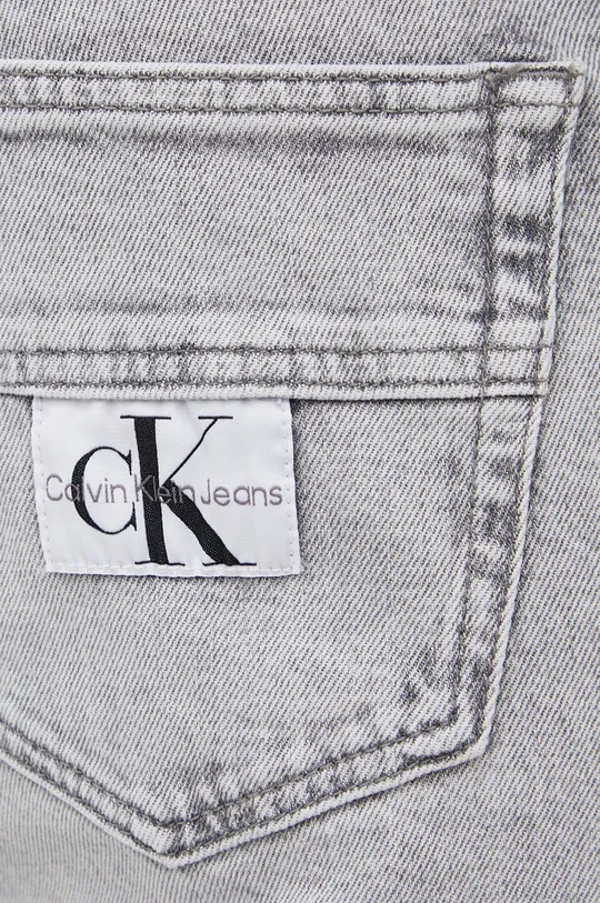 szary Calvin Klein Jeans jeansy J30J320455.PPYY