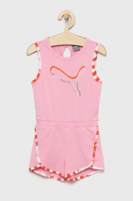 ροζ Παιδική ολόσωμη φόρμα Puma Για κορίτσια