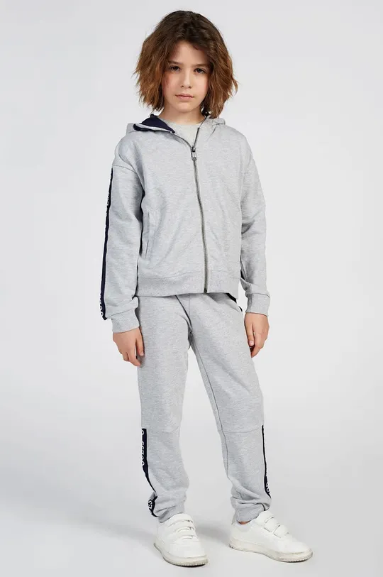 siva Guess - Dječje pamučne hlače Za dječake