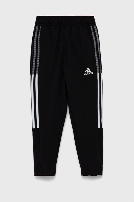 črna Hlače adidas Performance Fantovski