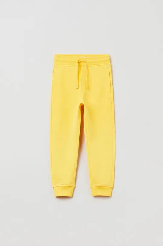 żółty OVS spodnie dresowe dziecięce Chłopięcy