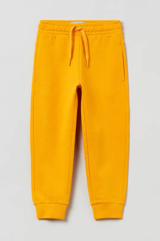 pomarańczowy OVS spodnie dresowe dziecięce Chłopięcy