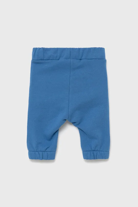 Παιδικό βαμβακερό παντελόνι United Colors of Benetton μπλε