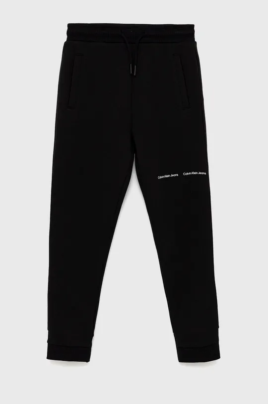 чорний Дитячі штани Calvin Klein Jeans Для хлопчиків