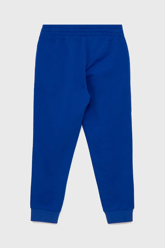 Detské bavlnené nohavice EA7 Emporio Armani modrá