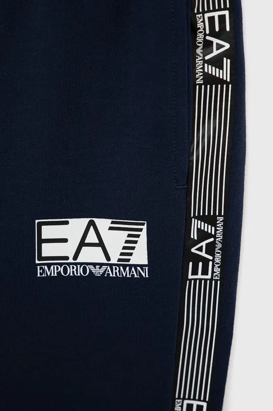 EA7 Emporio Armani spodnie dresowe dziecięce 3LBP55.BJ05Z 100 % Bawełna
