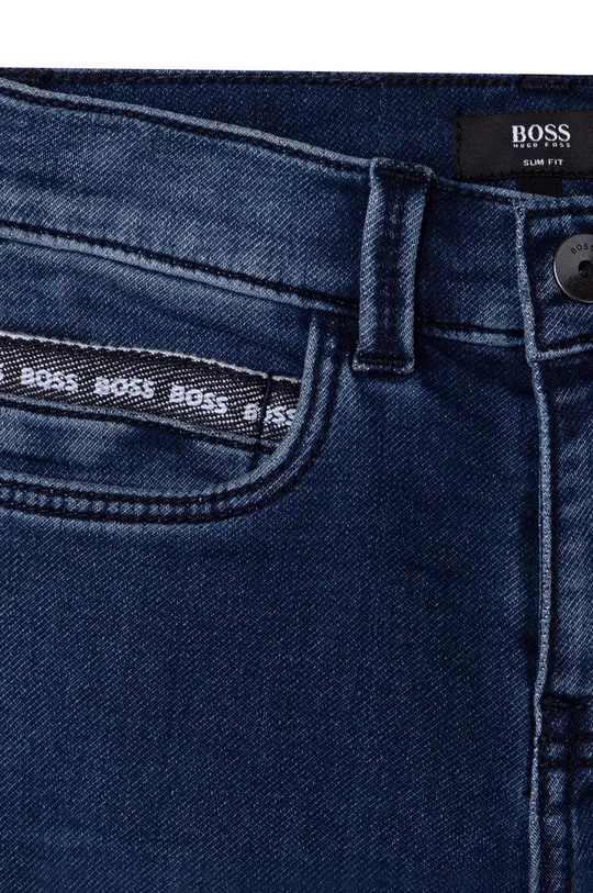 granatowy BOSS jeansy dziecięce J24759.162.174