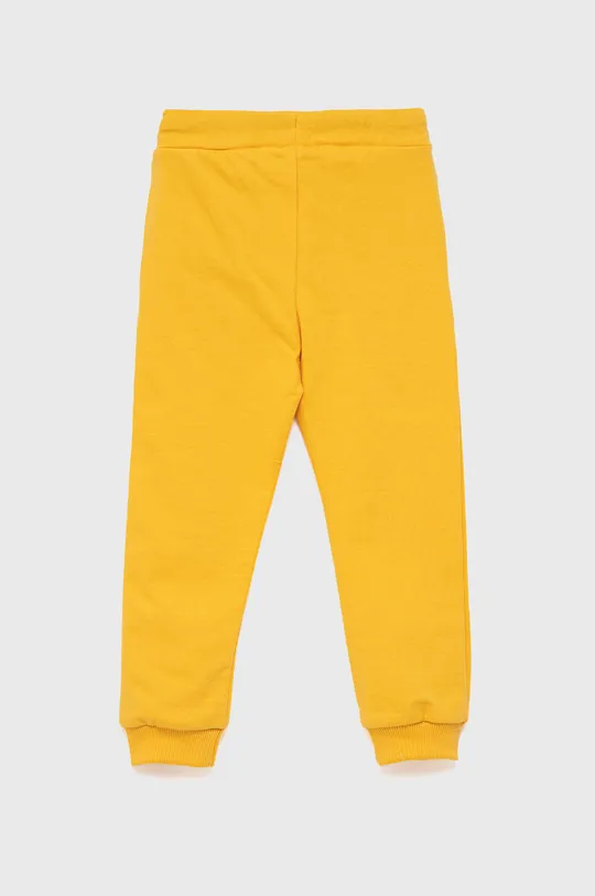 Detské bavlnené nohavice Birba&Trybeyond žltá