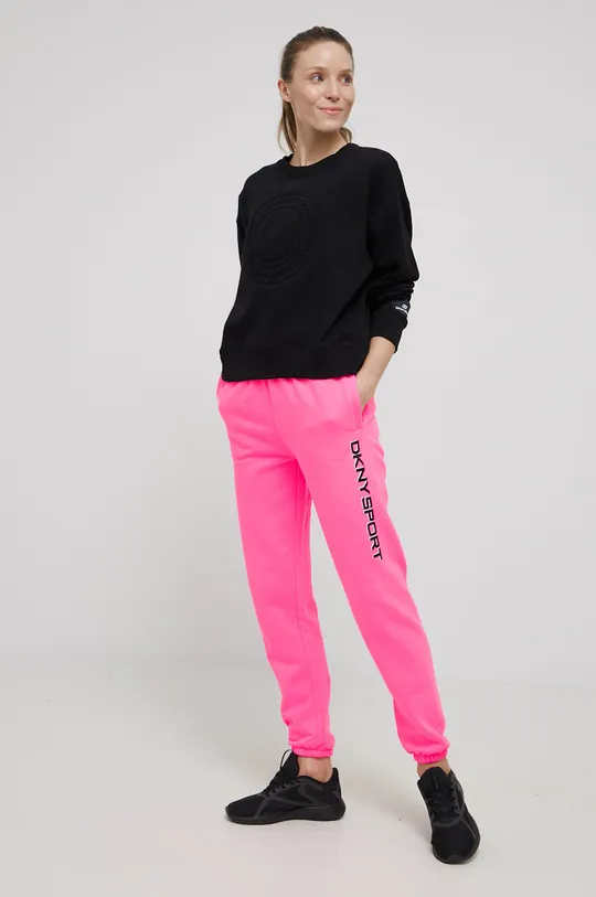 ροζ Παντελόνι DKNY Γυναικεία