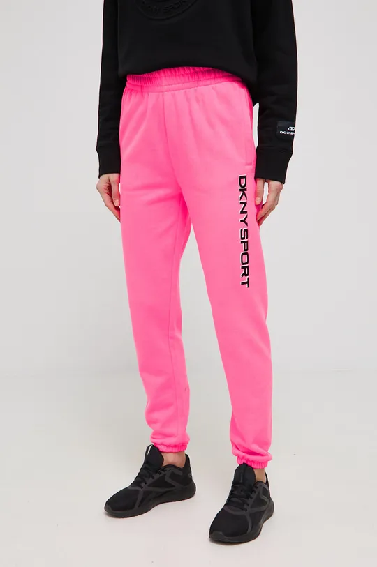 Παντελόνι DKNY ροζ