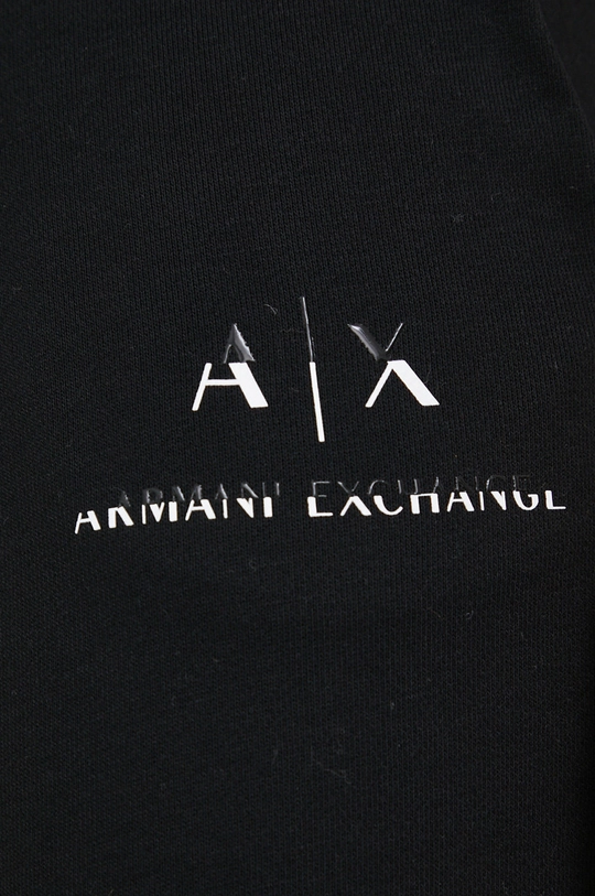 čierna Tepláky Armani Exchange