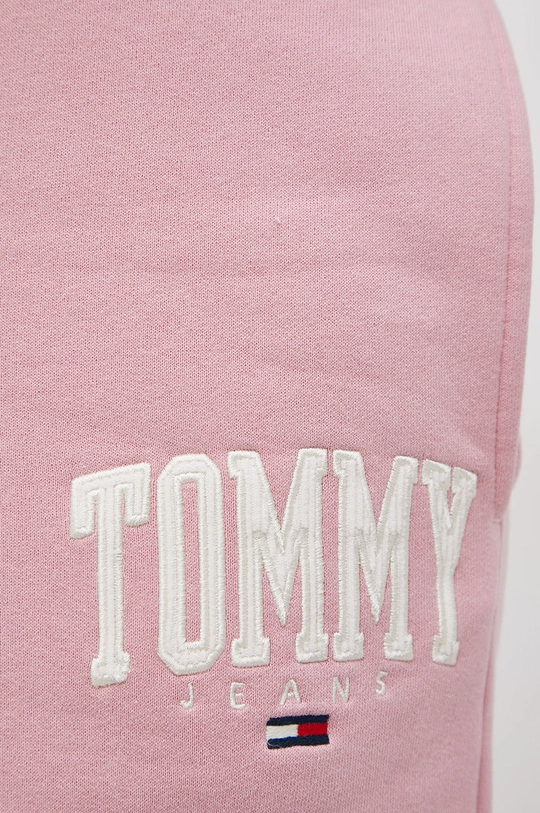 różowy Tommy Jeans Spodnie DW0DW12107.PPYY