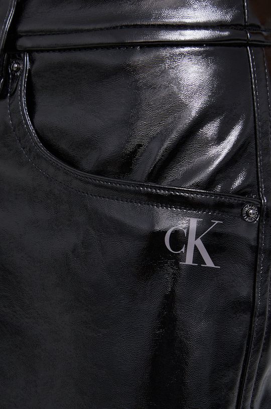 czarny Calvin Klein Jeans Spodnie