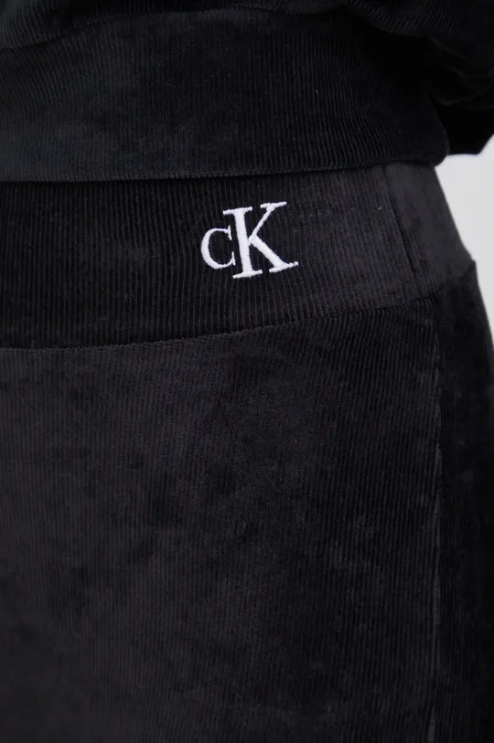 μαύρο Κοτλέ παντελόνι Calvin Klein Jeans