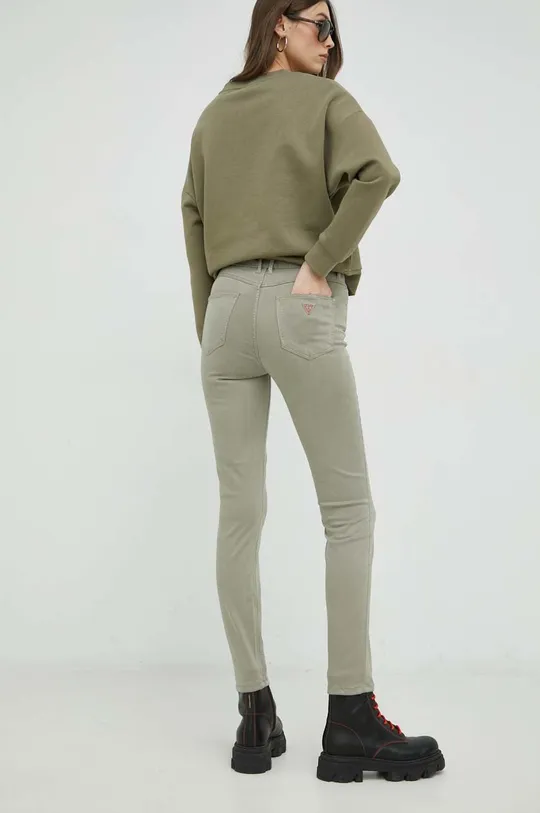 πράσινο Τζιν παντελόνι Guess Γυναικεία
