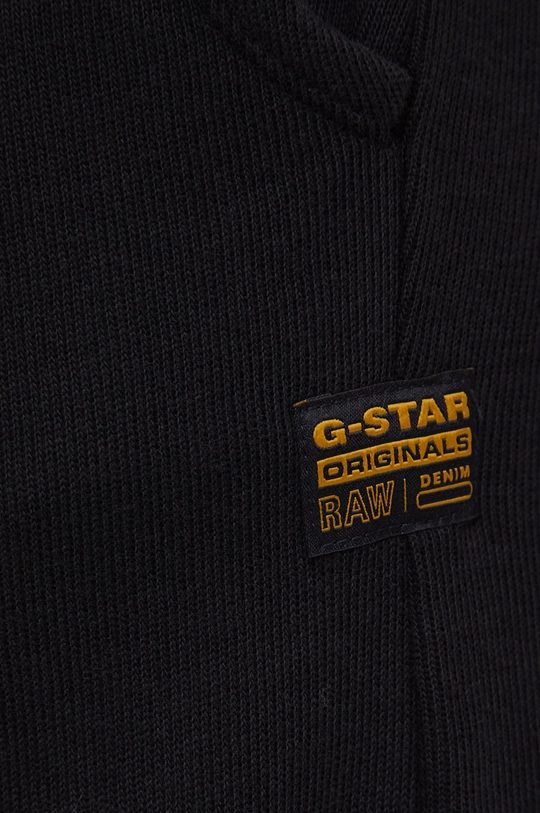 crna Pamučne hlače G-Star Raw