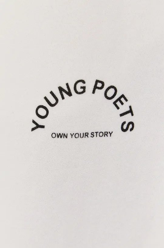 λευκό Βαμβακερό παντελόνι Young Poets Society