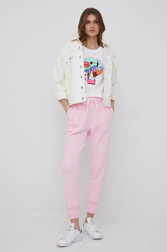 Polo Ralph Lauren spodnie różowy