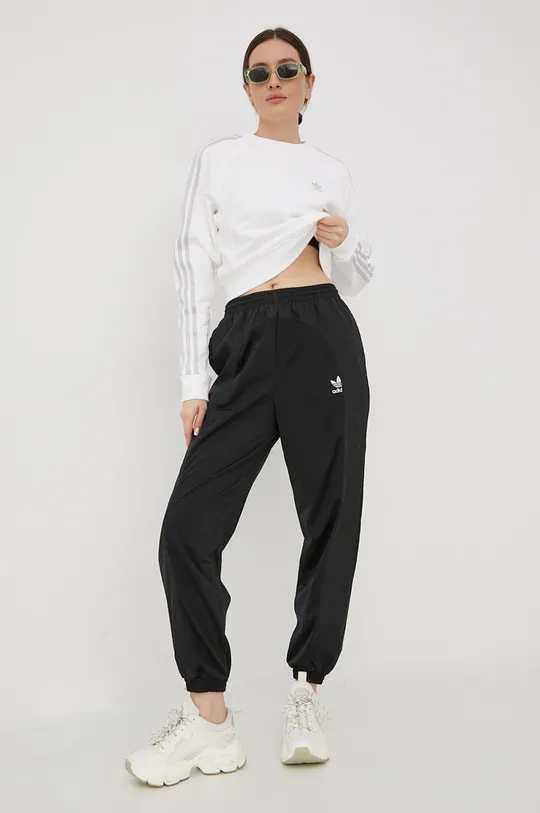 черен Спортен панталон adidas Originals Adicolor HC7049 Жіночий