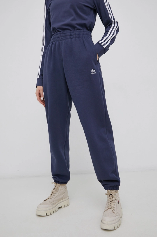 bleumarin adidas Originals pantaloni Adicolor HF7514 De femei