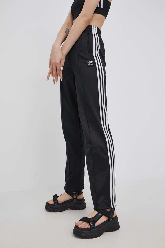 negru adidas Originals pantaloni Adicolor HF7528 De femei