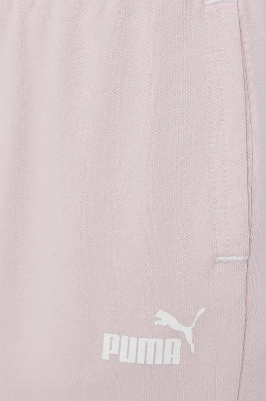 ροζ Βαμβακερό παντελόνι Puma