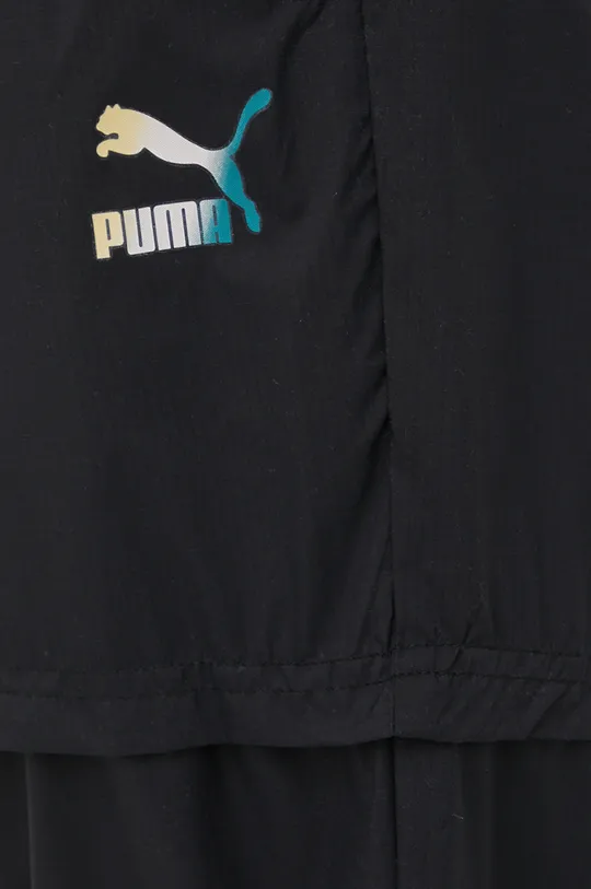czarny Puma spodnie dresowe 533597