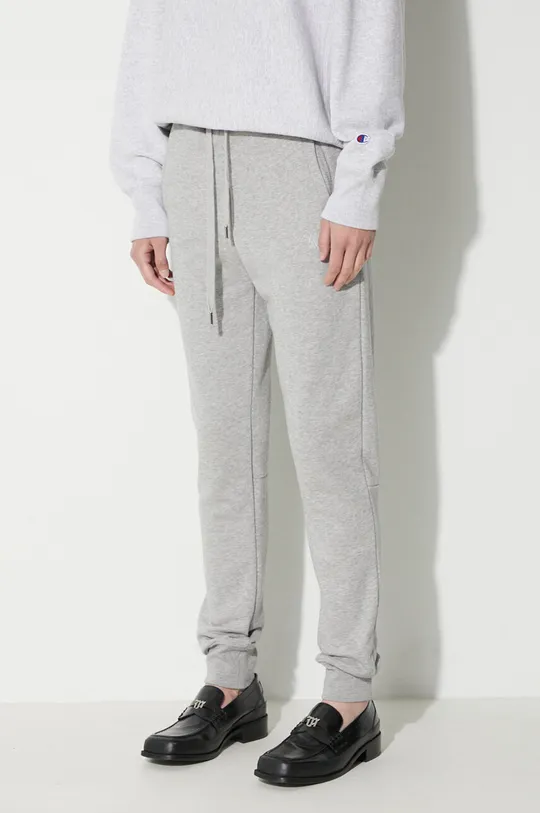 grigio Woolrich pantaloni da jogging in cotone