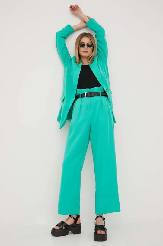 πράσινο Παντελόνι Vero Moda Γυναικεία