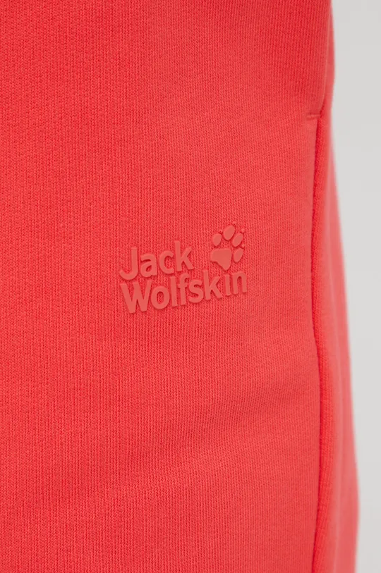 ροζ Βαμβακερό παντελόνι Jack Wolfskin