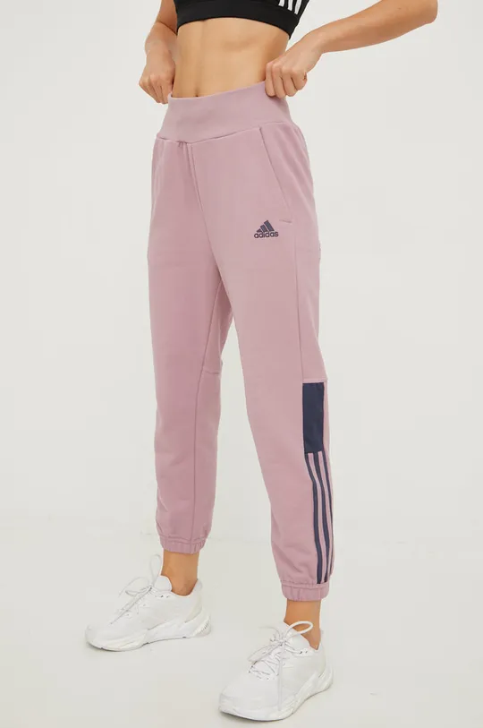 ροζ Βαμβακερό παντελόνι adidas TERREX Tiro Γυναικεία