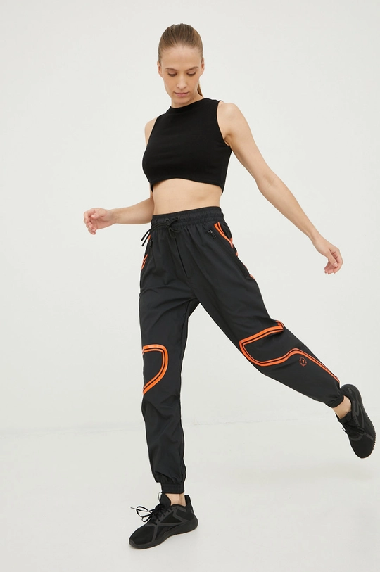 Donji dio trenirke adidas by Stella McCartney Truepace crna