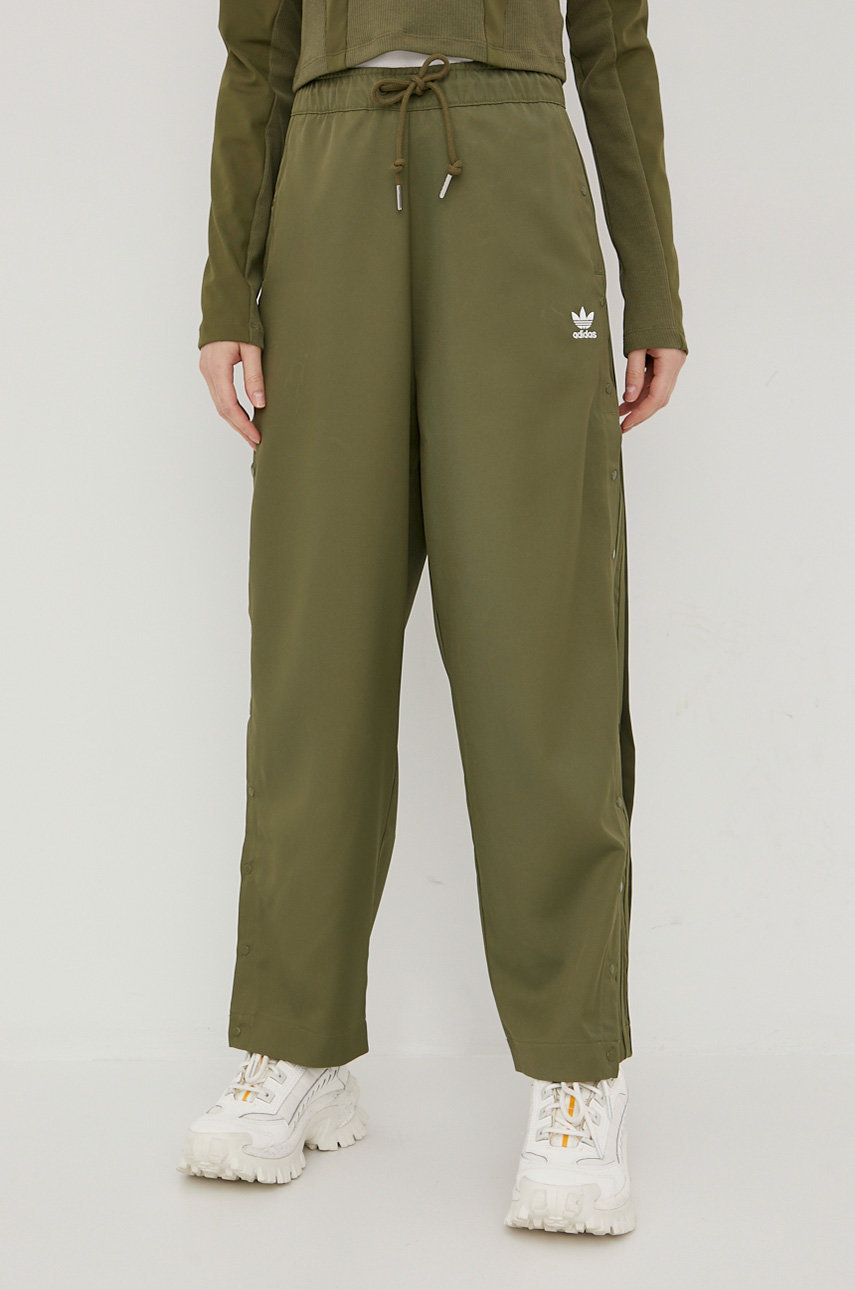 Спортивные штаны adidas Originals Always Original женские цвет зелёный ...