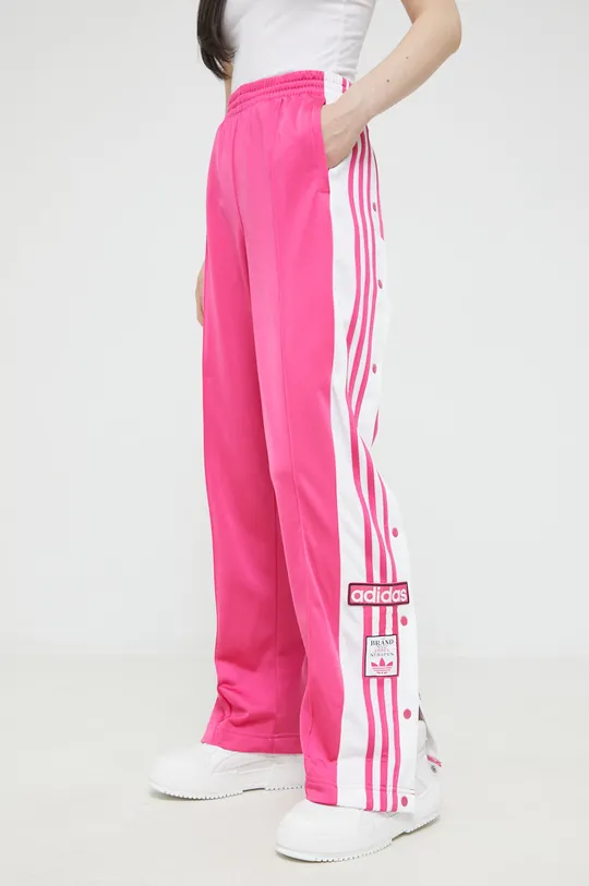 Spodnji del trenirke adidas Originals Adicolor roza