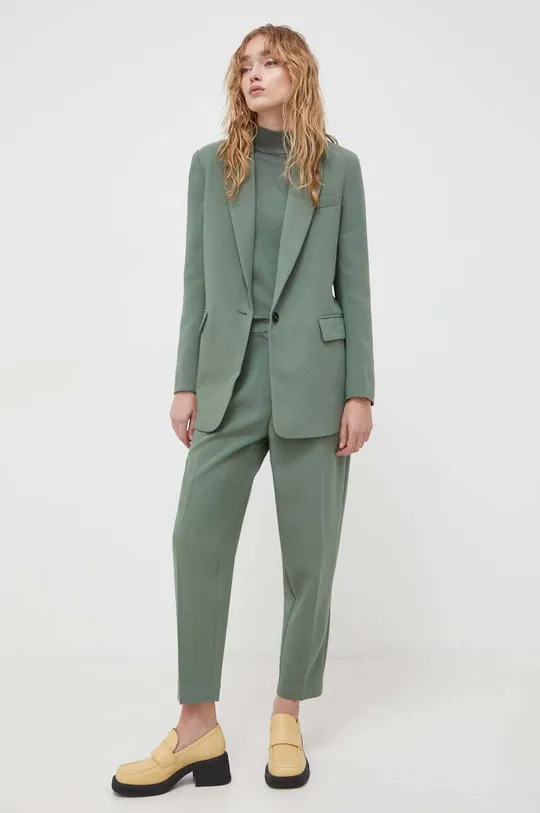 verde Bruuns Bazaar pantaloni