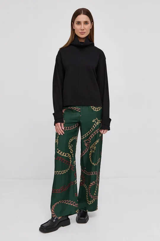 Victoria Beckham pantaloni verde