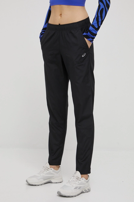 nero Asics pantaloni da corsa Core Donna