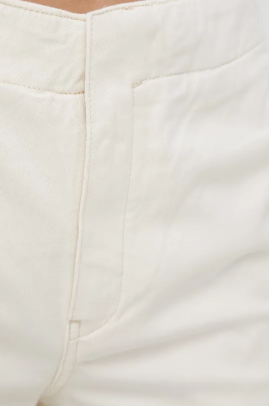 beżowy Drykorn spodnie bawełniane